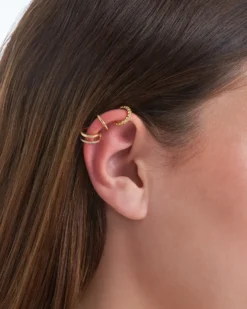 Bijou Brigitte Ohrringe Gold|Ohrringe 925Er Silber>Earcuff - Mat gold