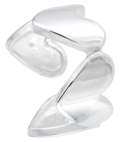Bijou Brigitte Ohrringe 925Er Silber|Ohrringe 925Er Silber>Earcuff - Silver Hearts silber