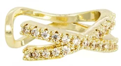 Bijou Brigitte Ohrringe Gold>Earcuff - Simple Zirconia gold
