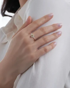 Bijou Brigitte Ringe 925Er Silber|Ringe 925Er Silber>Echtring - Daisy Star silber