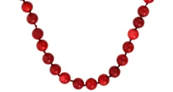 Bijou Brigitte Boho-Schmuck>Edelstein Kette - Lovely Coral rot
