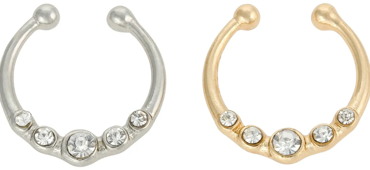 Bijou Brigitte Piercings Gold|Lippenpiercings>Fake Piercing - Bollywood gold, silber