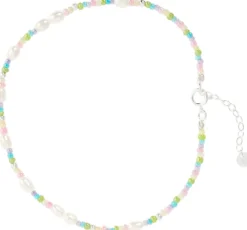 Bijou Brigitte Fußkettchen>Fußkettchen - Pastel Beads mehrfarbig