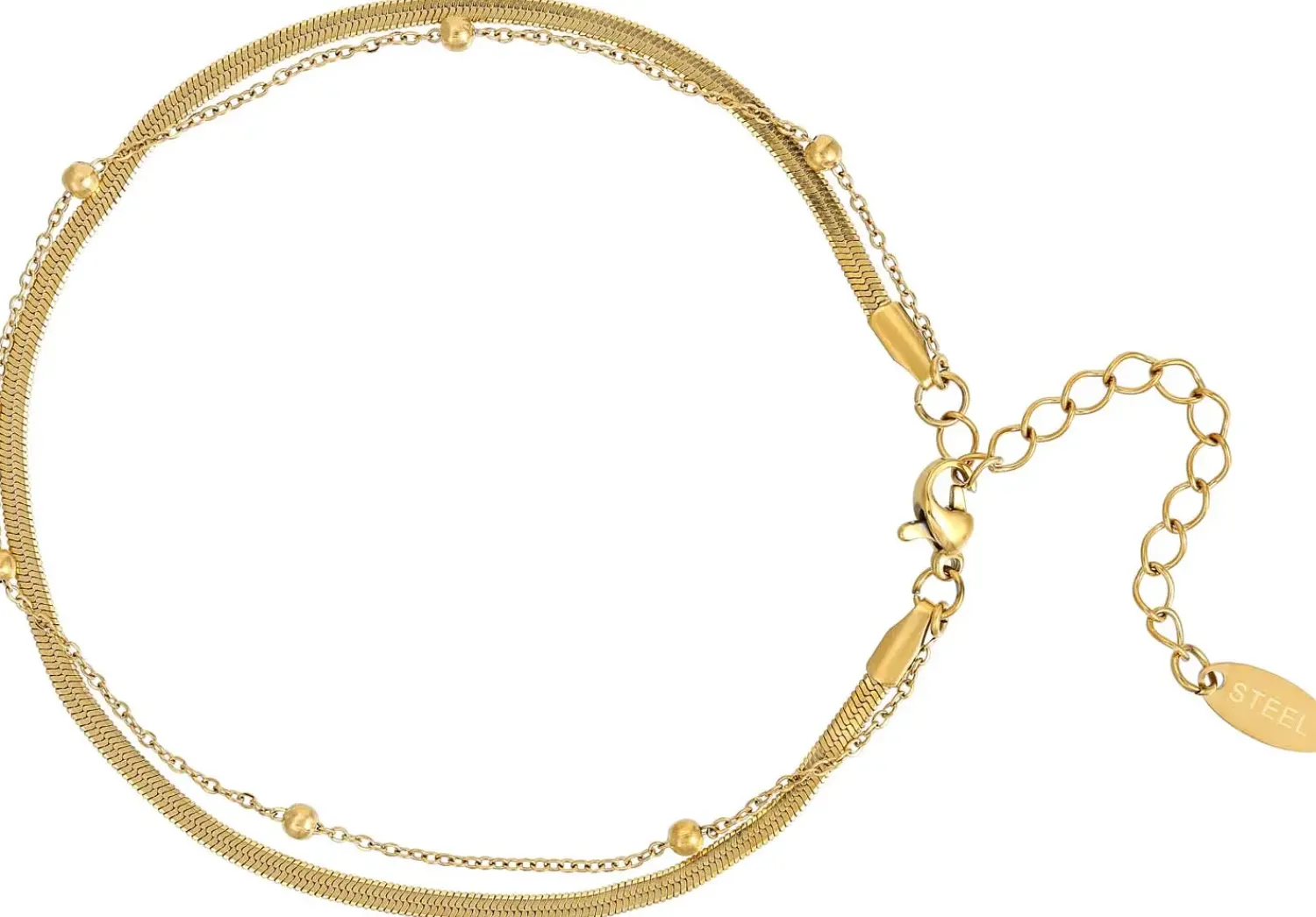 Bijou Brigitte Wasserfester Schmuck|Fußkettchen>Fußkettchen - Summer Classic gold