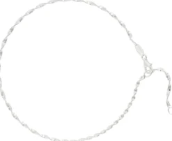 Bijou Brigitte Fußkettchen>Fußkettchen - Twisted Chain silber