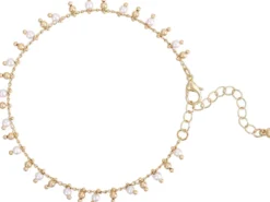 Bijou Brigitte Fußkettchen>Fußkettchen - Wonderful Pearls gold