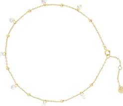 Bijou Brigitte Fußkettchen>Fußkettchen - Zirconia gold