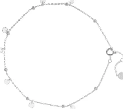 Bijou Brigitte Fußkettchen>Fußkettchen - Zirconia Silver silber