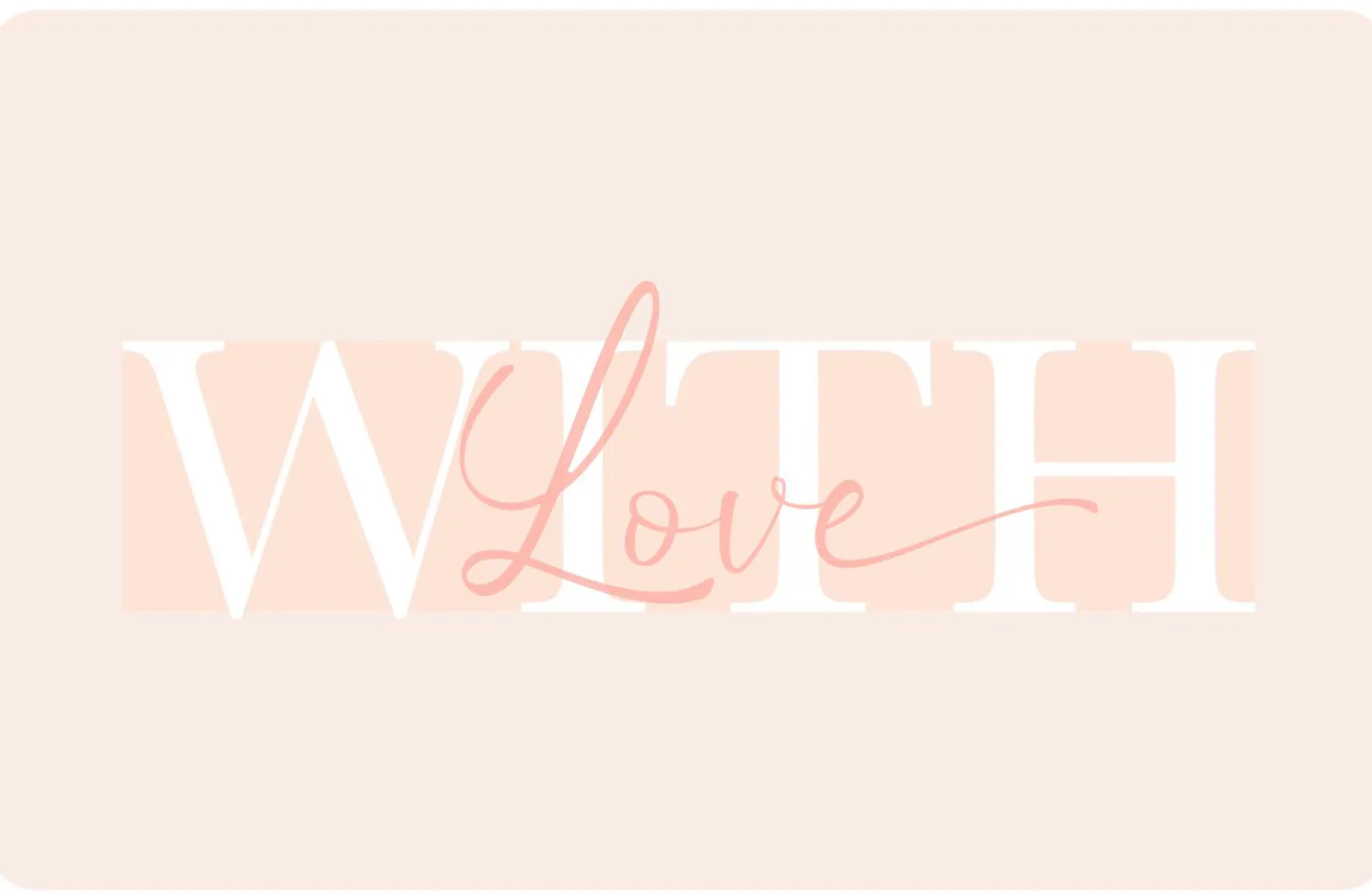 Bijou Brigitte Geschenkgutscheine>Gutschein PDF - With Love