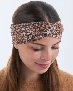 Bijou Brigitte Leo-Schmuck>Haarband - Velvet Savannah braun