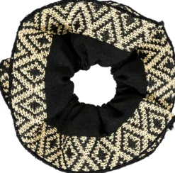 Bijou Brigitte Scrunchies>Haargummi - Black Summer schwarz