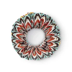 Bijou Brigitte Scrunchies>Haargummi - Colorful Knit mehrfarbig