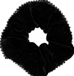 Bijou Brigitte Scrunchies>Haargummi - Midnight Glam schwarz