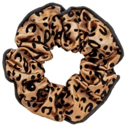 Bijou Brigitte Scrunchies|Leo-Schmuck>Haargummi Set - Black Leo schwarz, braun