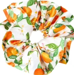 Bijou Brigitte Scrunchies>Haargummi - Soft orange