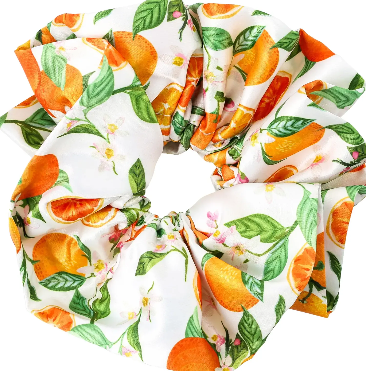 Bijou Brigitte Scrunchies>Haargummi - Soft orange