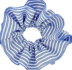 Bijou Brigitte Scrunchies>Haargummi - Stockholm Stripes blau