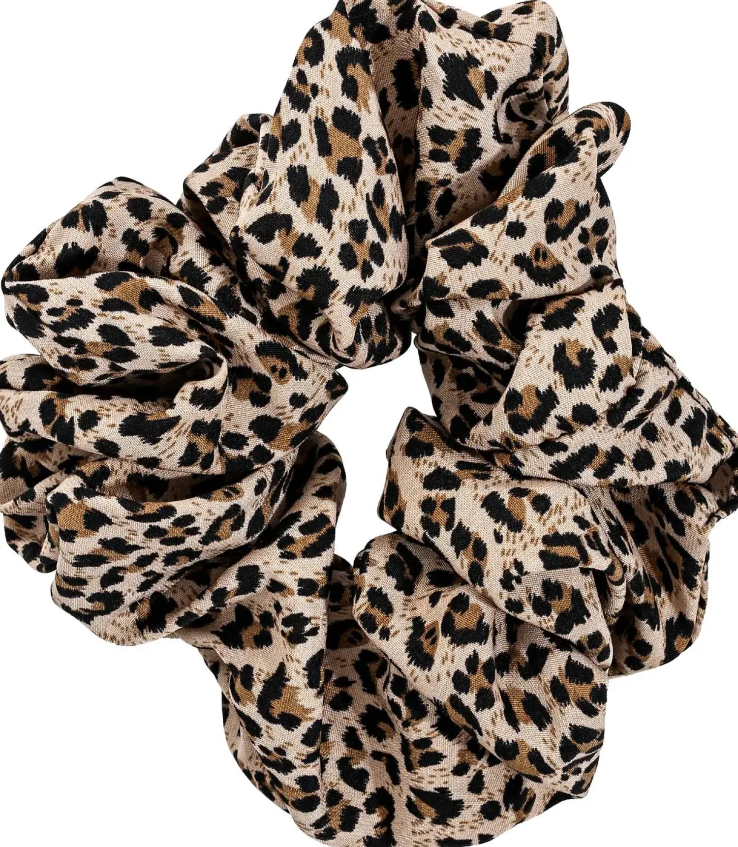 Bijou Brigitte Scrunchies|Leo-Schmuck>Haargummi - Wild Leo beige, braun