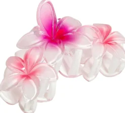 Bijou Brigitte Haarklammern>Haarklammer - Aloha Blossom rosa, weiß, pink