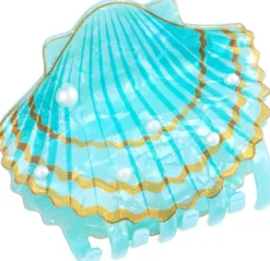 Bijou Brigitte Maritimer Schmuck|Haarklammern>Haarklammer - Beautiful Shell türkis