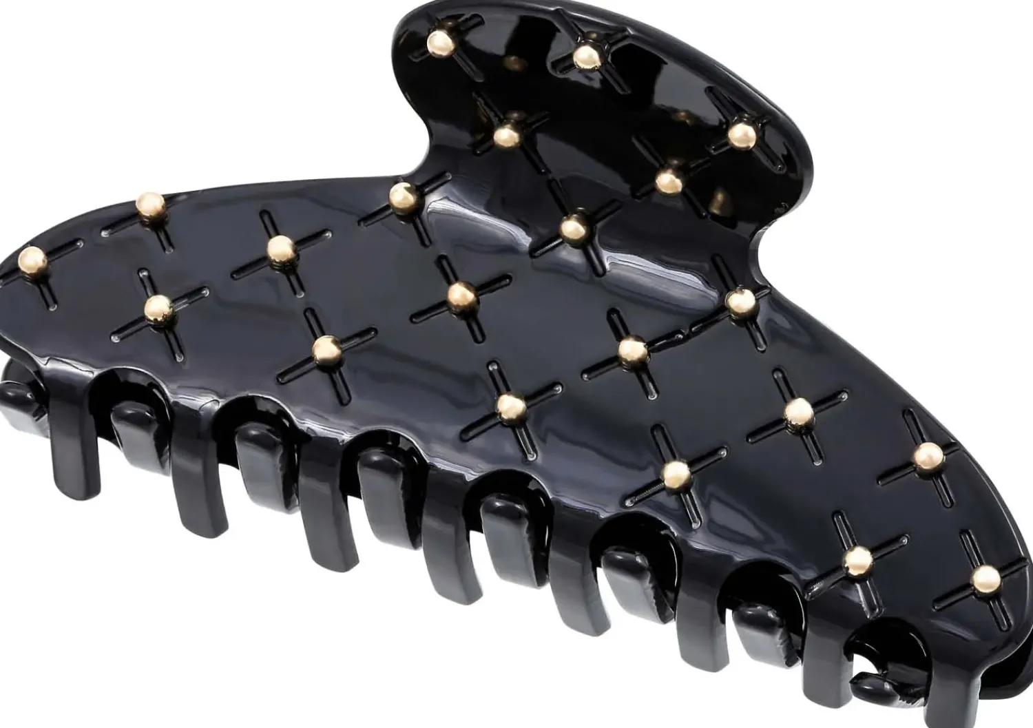 Bijou Brigitte Haarklammern>Haarklammer - Black Beauty schwarz