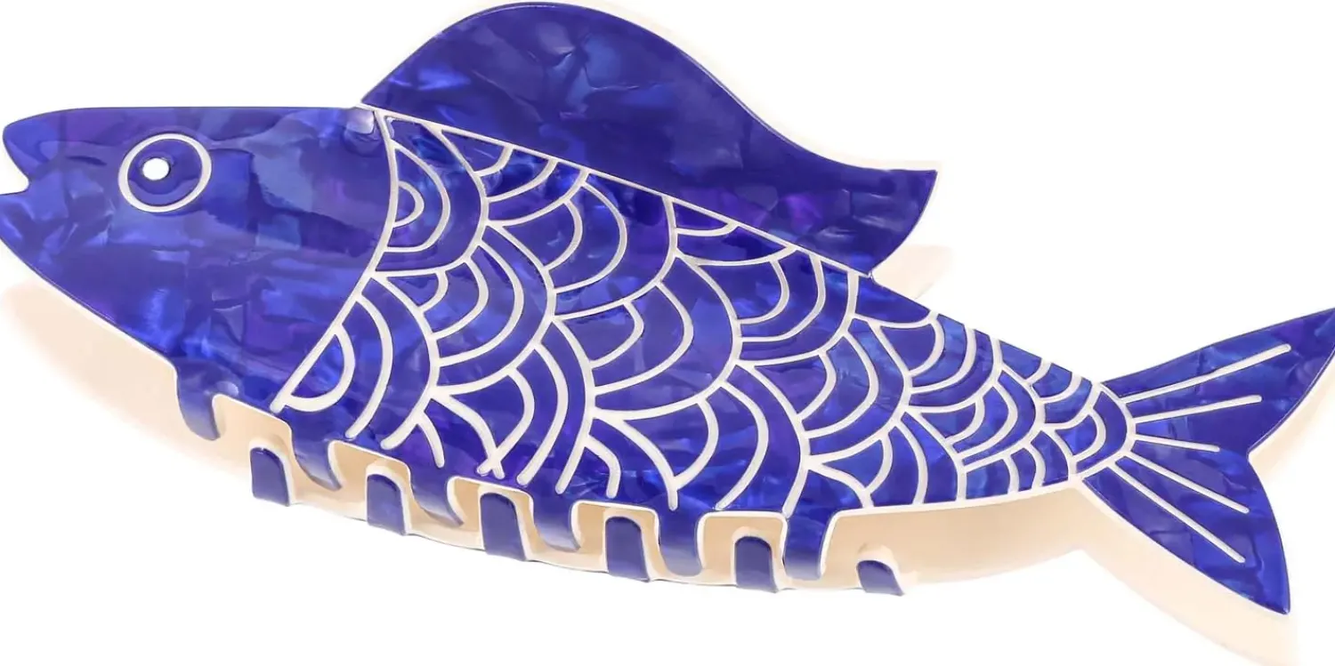 Bijou Brigitte Haarklammern>Haarklammer - Blue Catch blau