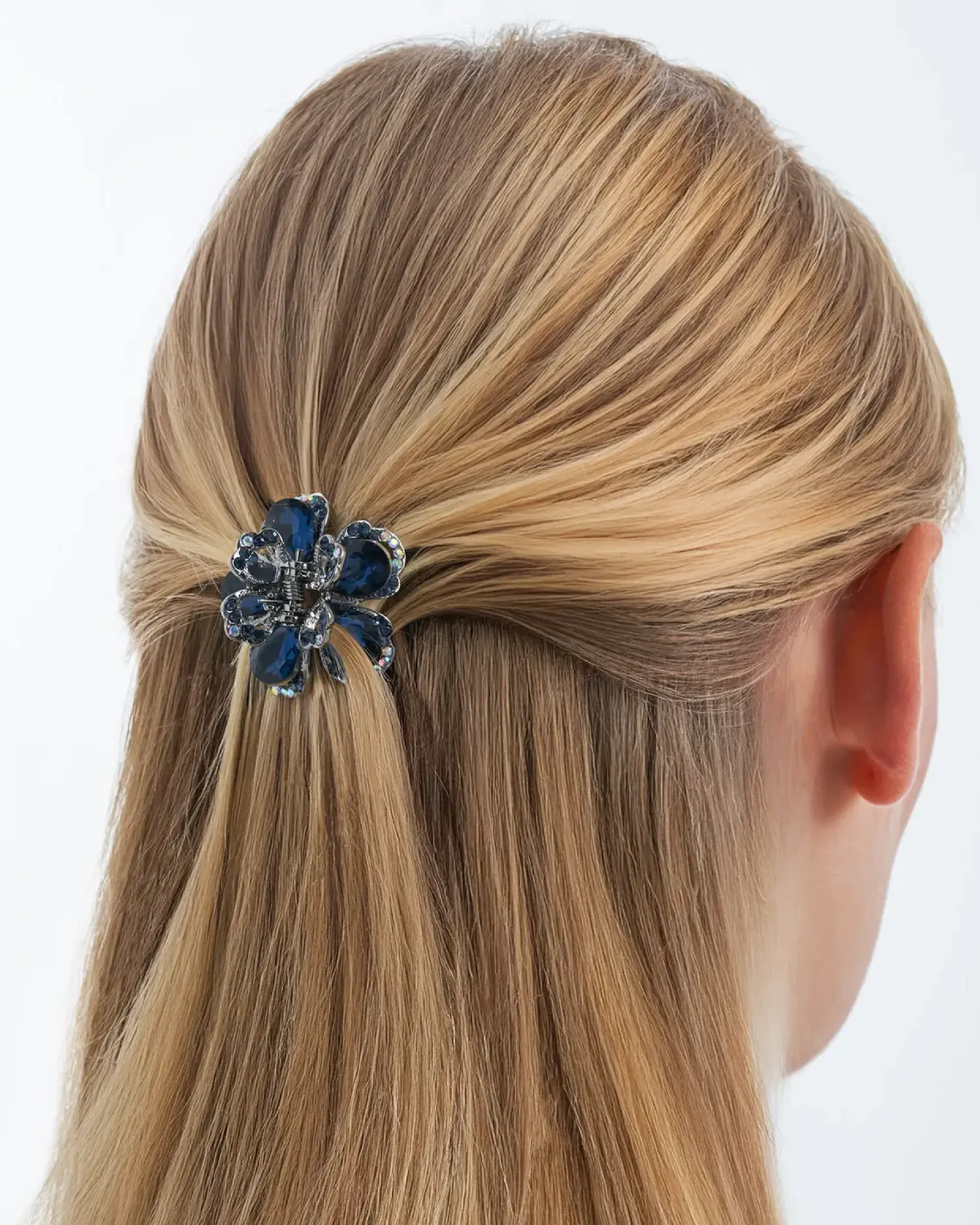 Bijou Brigitte Haarklammern>Haarklammer - Blue Gems blau, silber