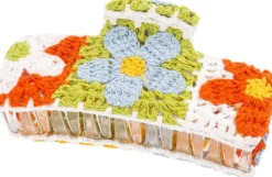 Bijou Brigitte Haarklammern>Haarklammer - Braided Flowers mehrfarbig