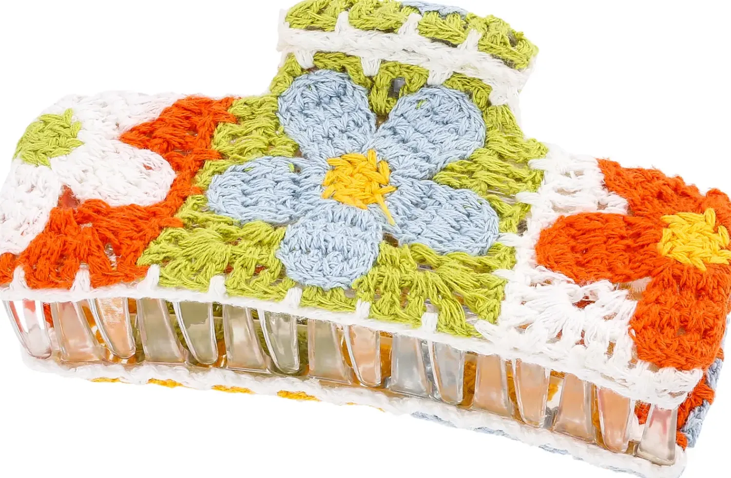 Bijou Brigitte Haarklammern>Haarklammer - Braided Flowers mehrfarbig