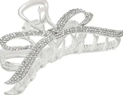 Bijou Brigitte Haarschleifen|Haarklammern>Haarklammer - Brilliant Bow silber