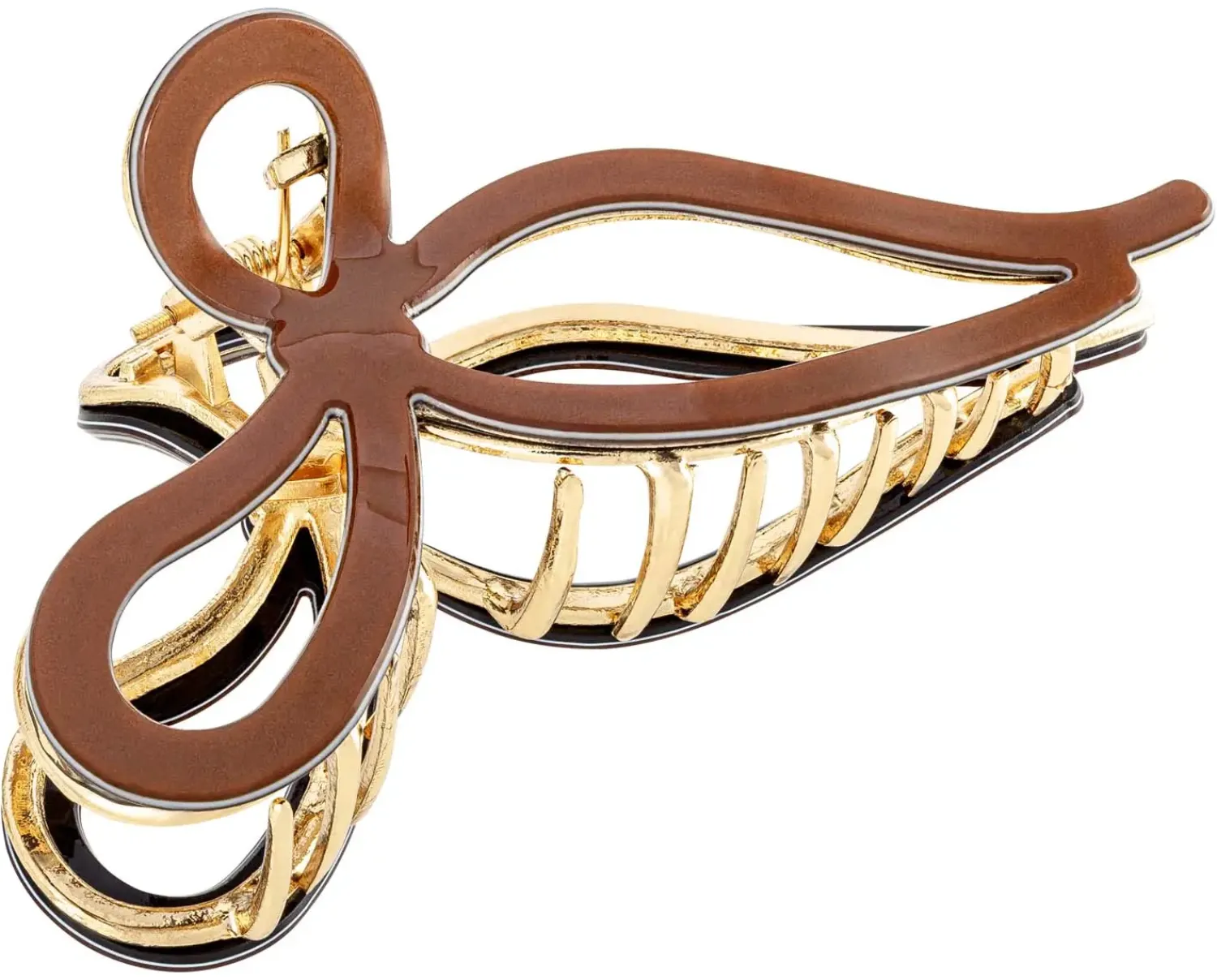Bijou Brigitte Haarschleifen|Haarklammern>Haarklammer - Brown Bow braun, gold