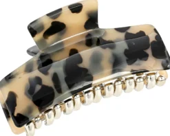 Bijou Brigitte Haarklammern|Leo-Schmuck>Haarklammer - Cozy Leopard beige, schwarz