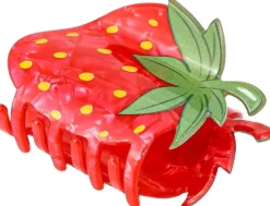 Bijou Brigitte Haarklammern>Haarklammer - Cute Strawberry rot