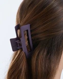 Bijou Brigitte Haarklammern>Haarklammer - Dark Purple lila