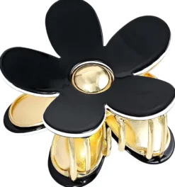 Bijou Brigitte Haarklammern>Haarklammer - Elegant Flower schwarz