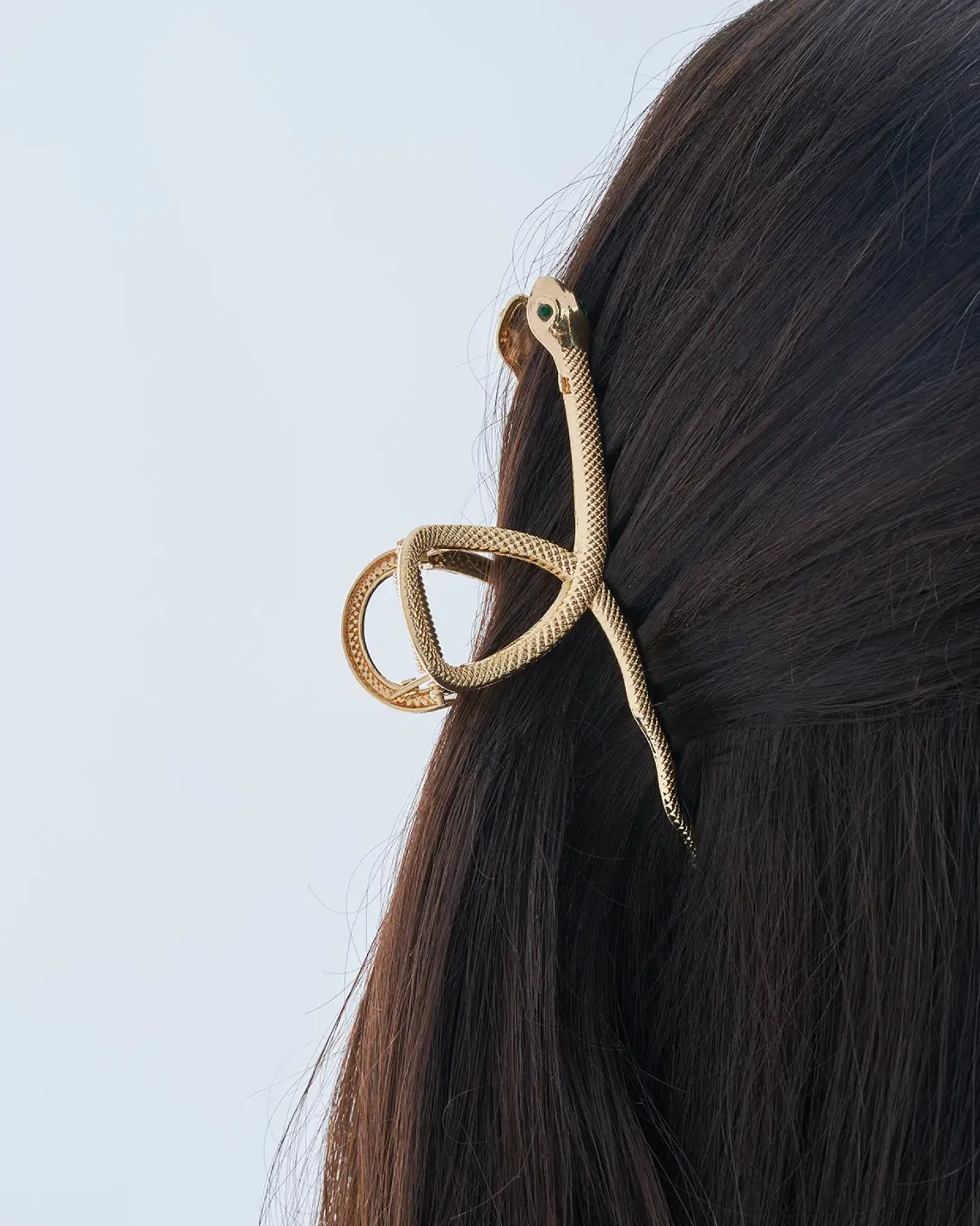 Bijou Brigitte Haarklammern>Haarklammer - Elegant Snake gold