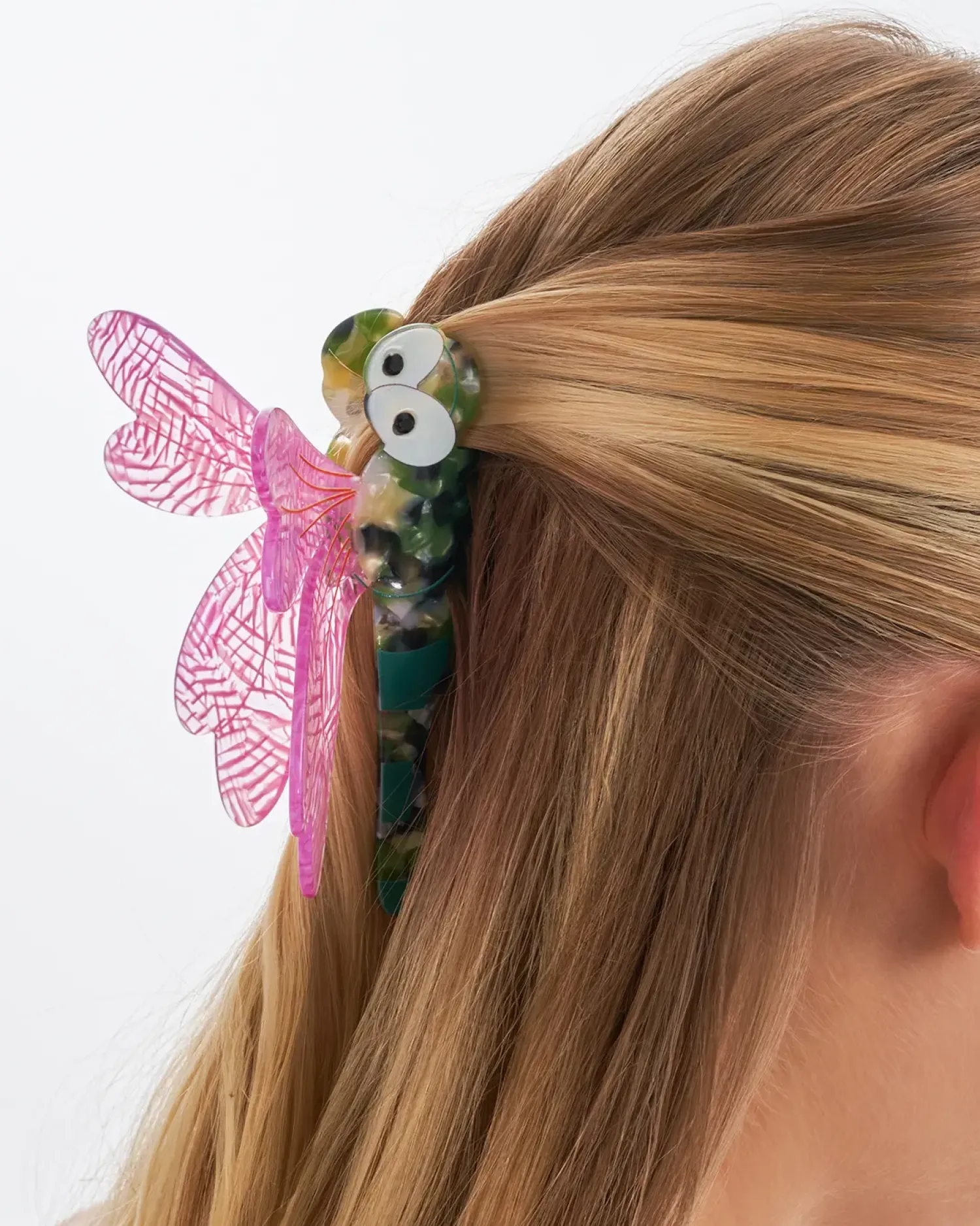 Bijou Brigitte Haarklammern>Haarklammer - Endless Wings rosa, grün