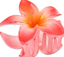 Bijou Brigitte Haarklammern>Haarklammer - Flowery Summer rot, pink