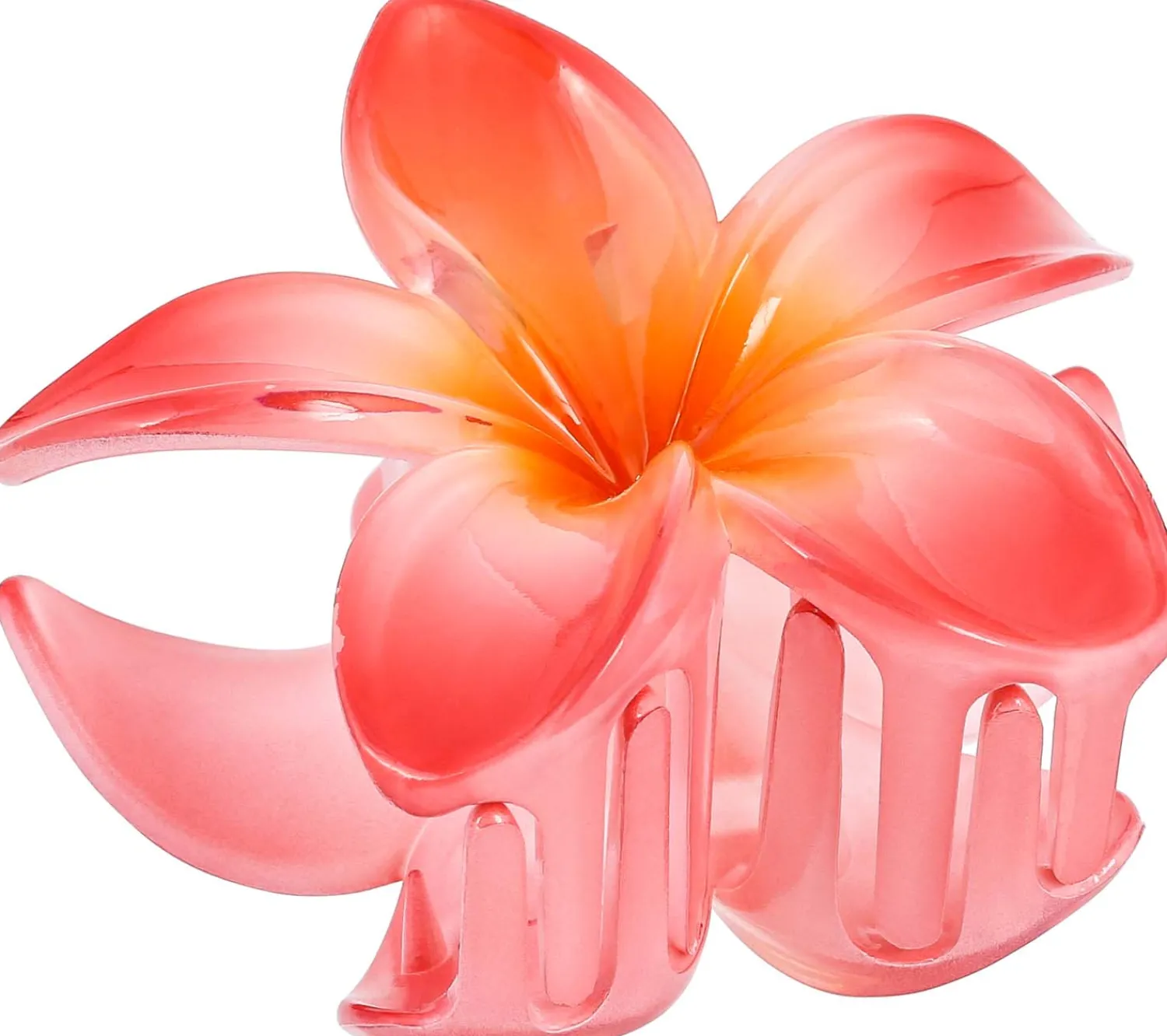 Bijou Brigitte Haarklammern>Haarklammer - Flowery Summer rot, pink