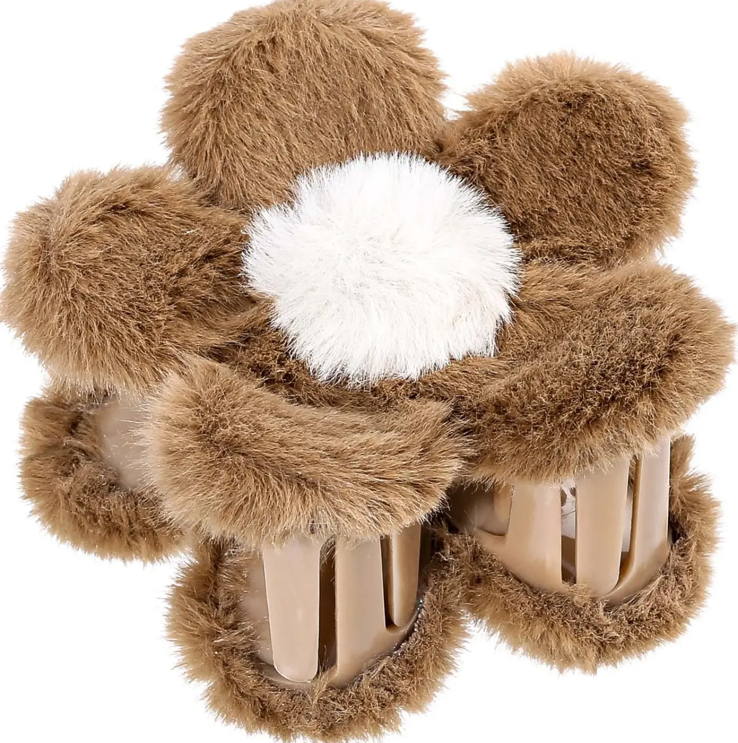 Bijou Brigitte Haarklammern>Haarklammer - Fur Flower braun