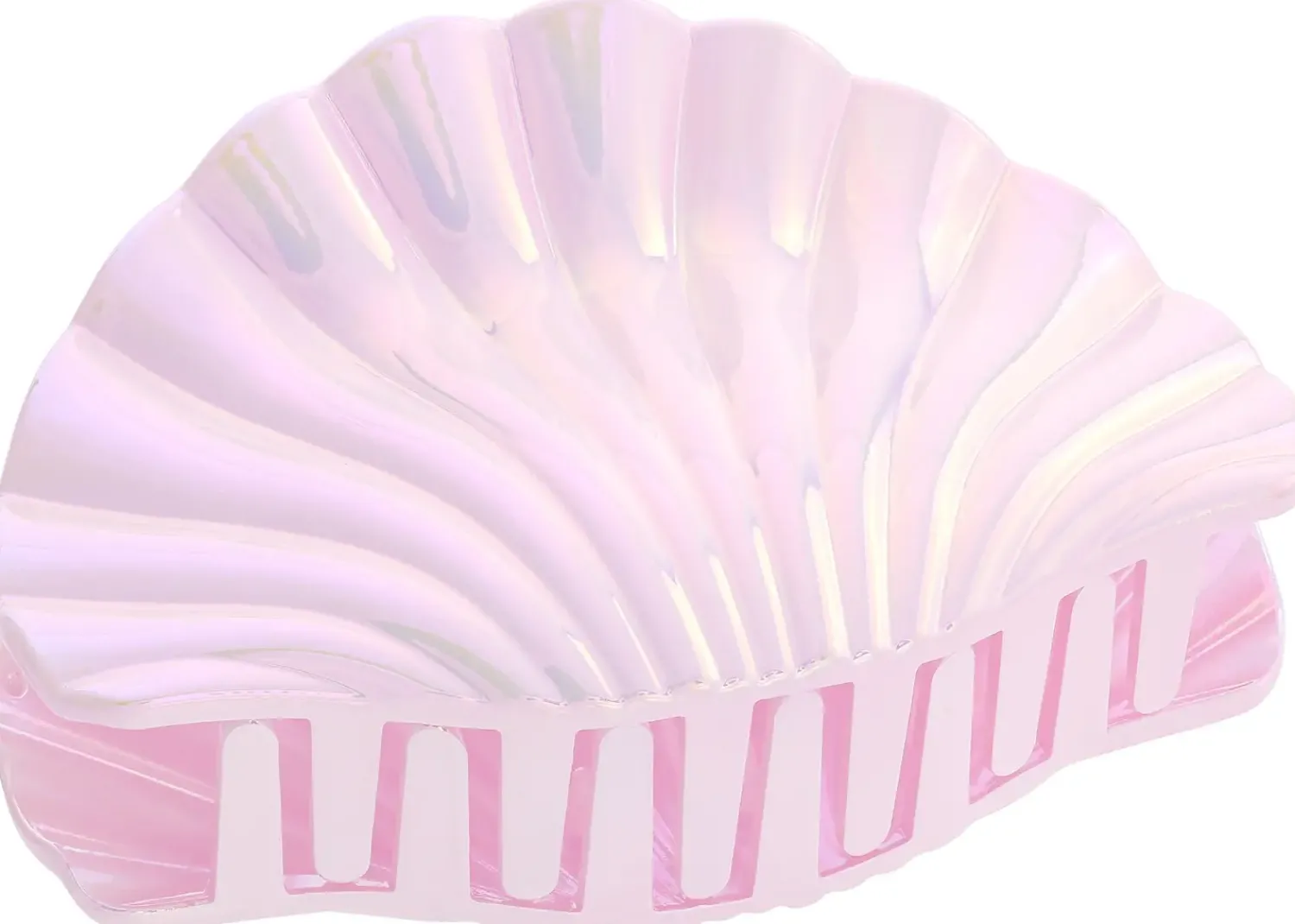 Bijou Brigitte Maritimer Schmuck|Pastellschmuck>Haarklammer - Glossy Shell rosa