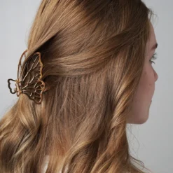 Bijou Brigitte Haarklammern>Haarklammer - en Butterfly gold