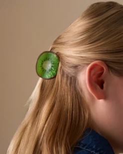 Bijou Brigitte Haarklammern>Haarklammer - Green Kiwi grün