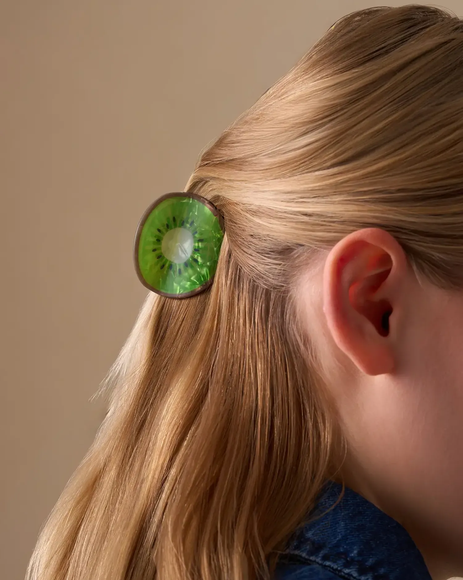 Bijou Brigitte Haarklammern>Haarklammer - Green Kiwi grün