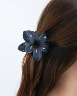 Bijou Brigitte Haarklammern>Haarklammer - Grey Aloha grau