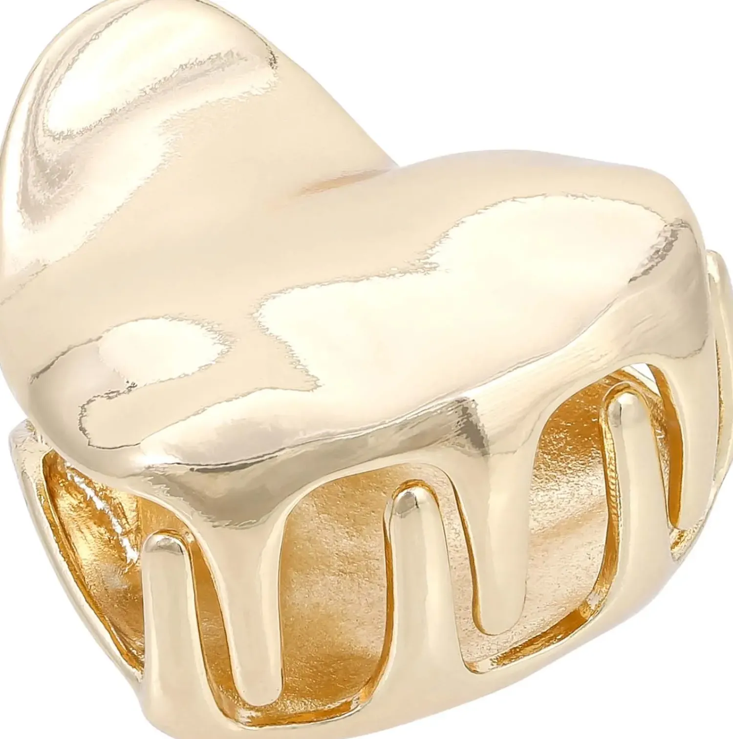 Bijou Brigitte Haarklammern>Haarklammer - Hammered Heart gold