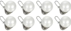 Bijou Brigitte Perlenschmuck|Brauthaarschmuck>Haarklammer - Happy weiß