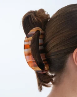 Bijou Brigitte Haarklammern>Haarklammer - Marble Brown braun