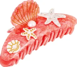 Bijou Brigitte Maritimer Schmuck|Haarklammern>Haarklammer - Maritime Red rot