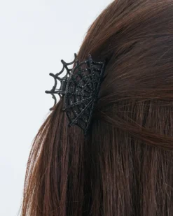 Bijou Brigitte Kinderschmuck|Haarklammern>Haarklammer - Midnight Web schwarz